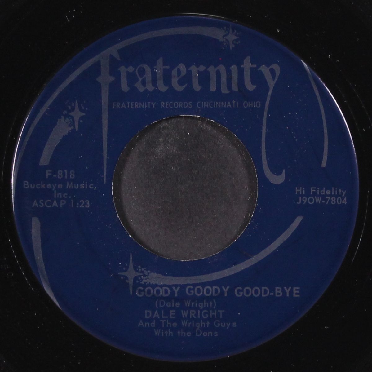 goody goody good-bye by DALE WRIGHT