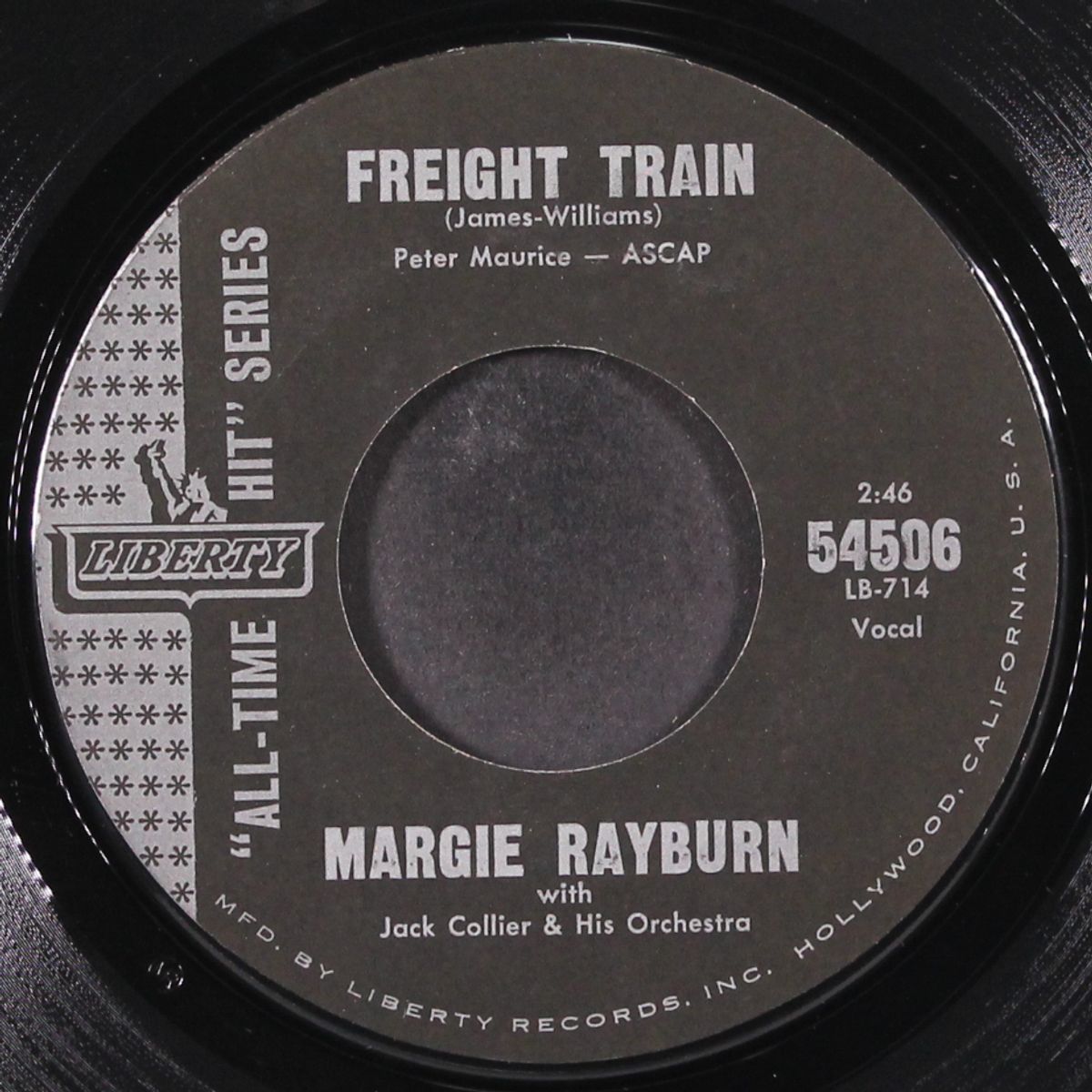 freight train / i'm available by MARGIE RAYBURN