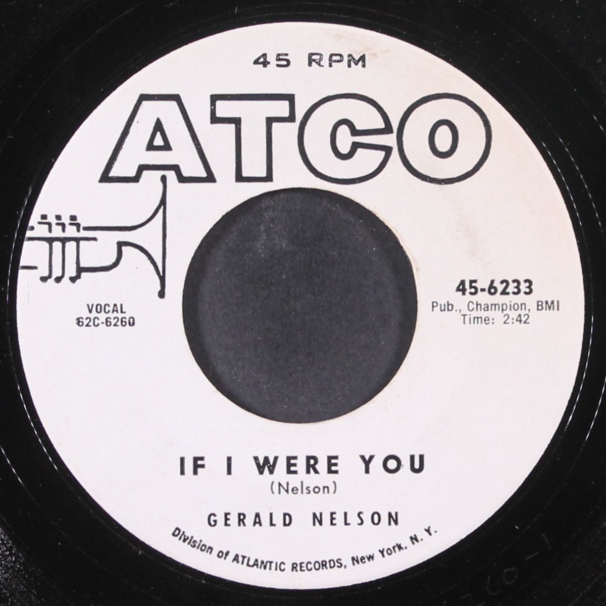 the big chance / if i were you by GERALD NELSON