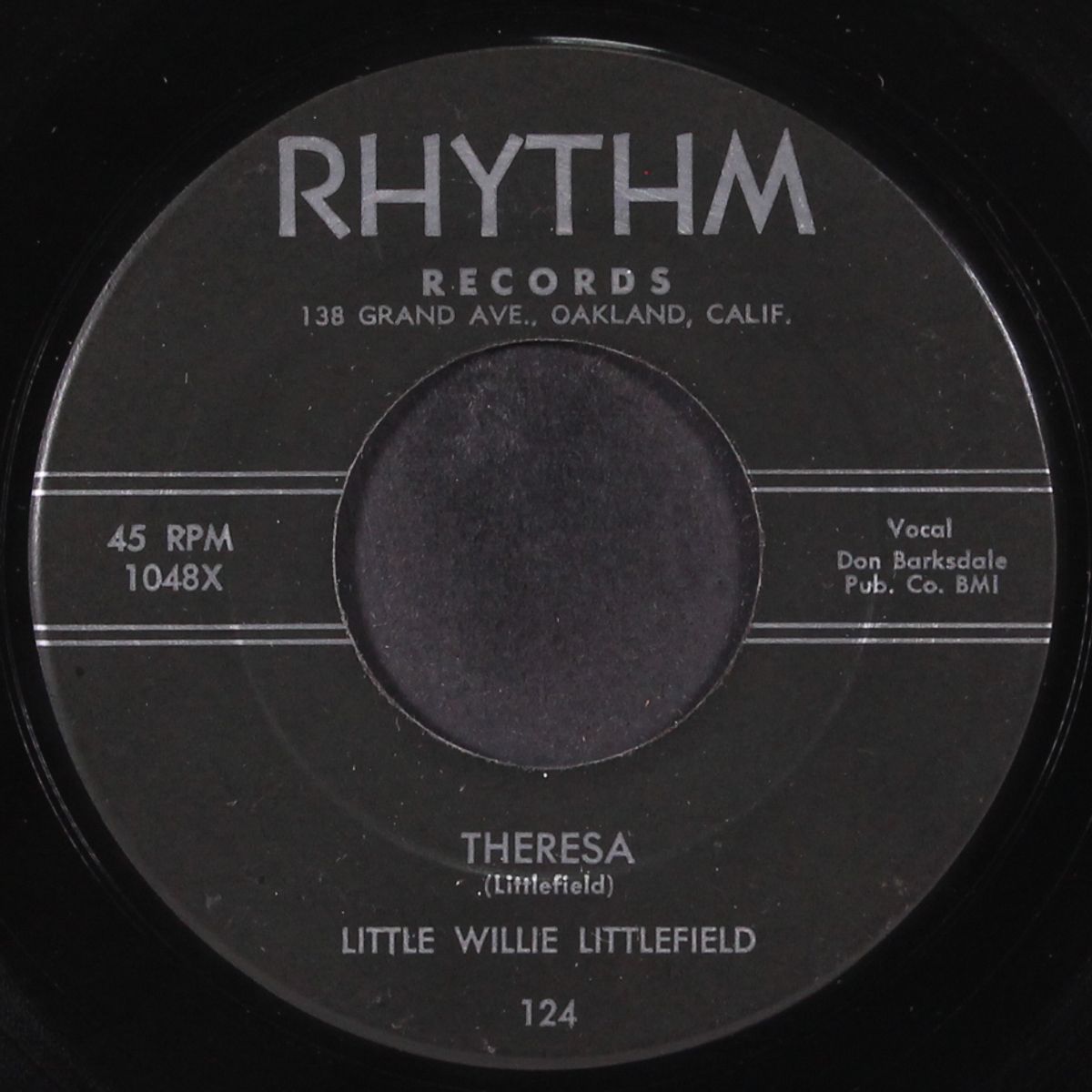 theresa / the day the rains came by LITTLE WILLIE LITTLEFIELD