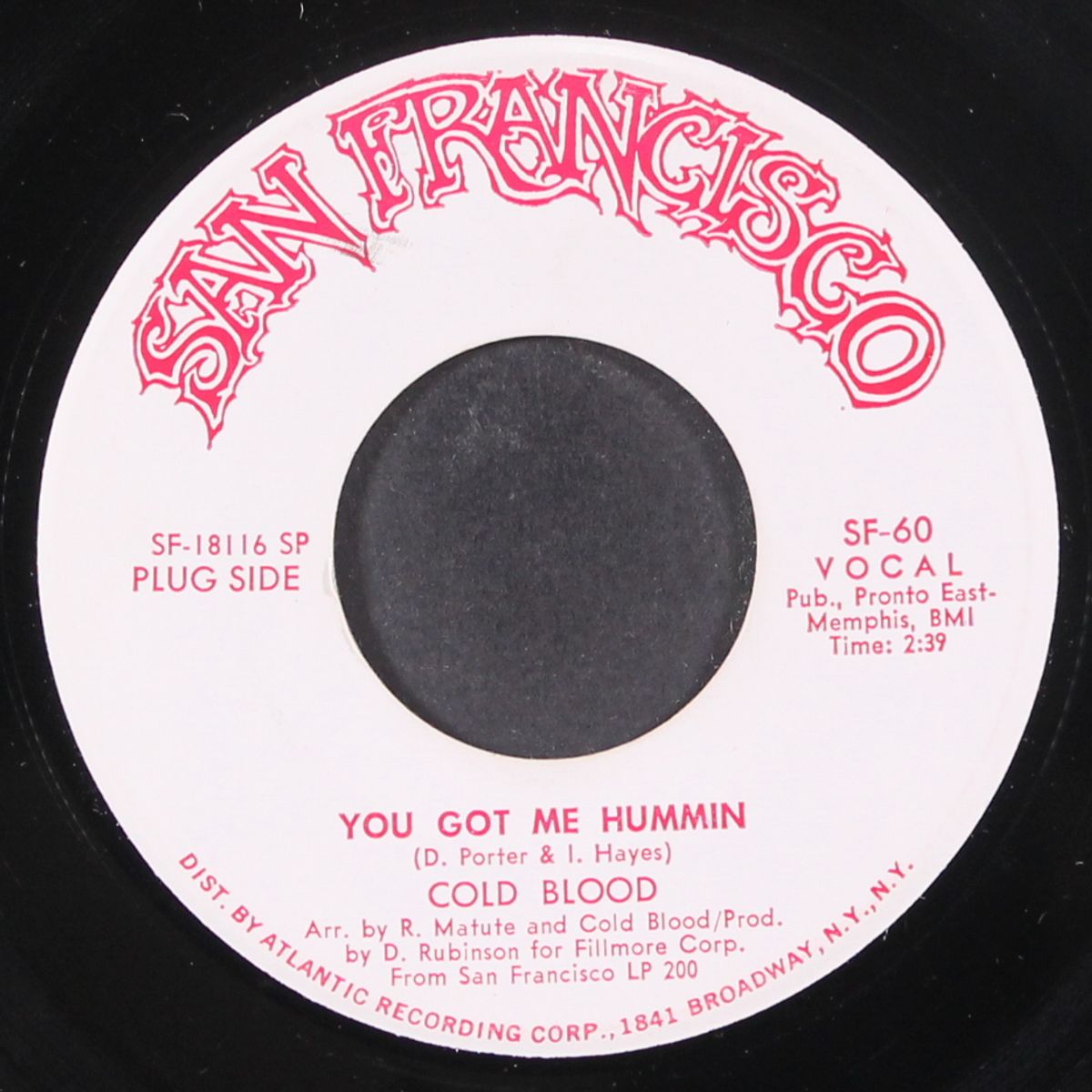 you got me hummin / if you will by COLD BLOOD