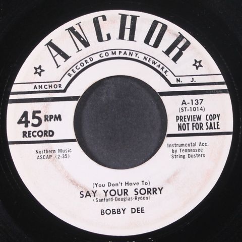 BOBBY DEE