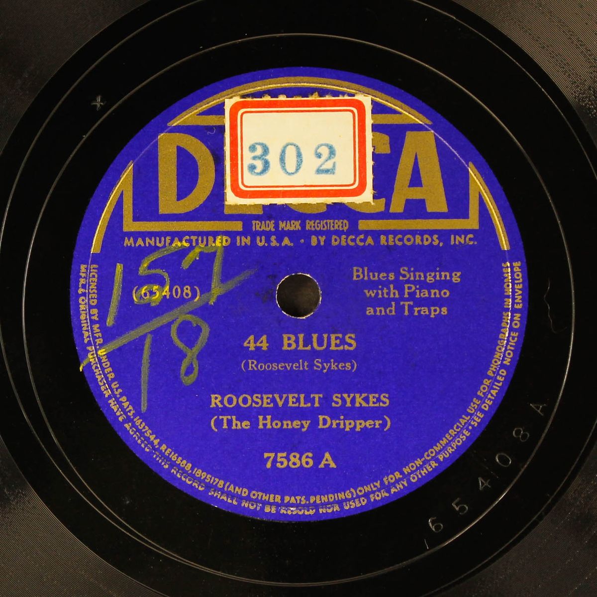 44 blues / have you seen ida b by HONEY DRIPPER