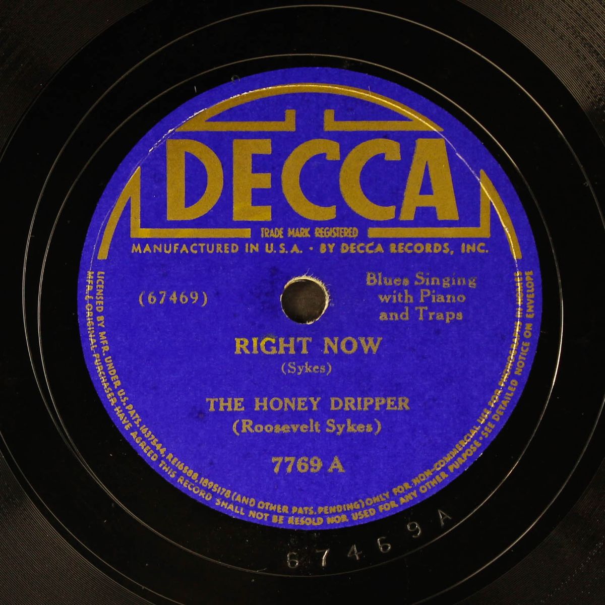 right now / essie mae blues by HONEY DRIPPER