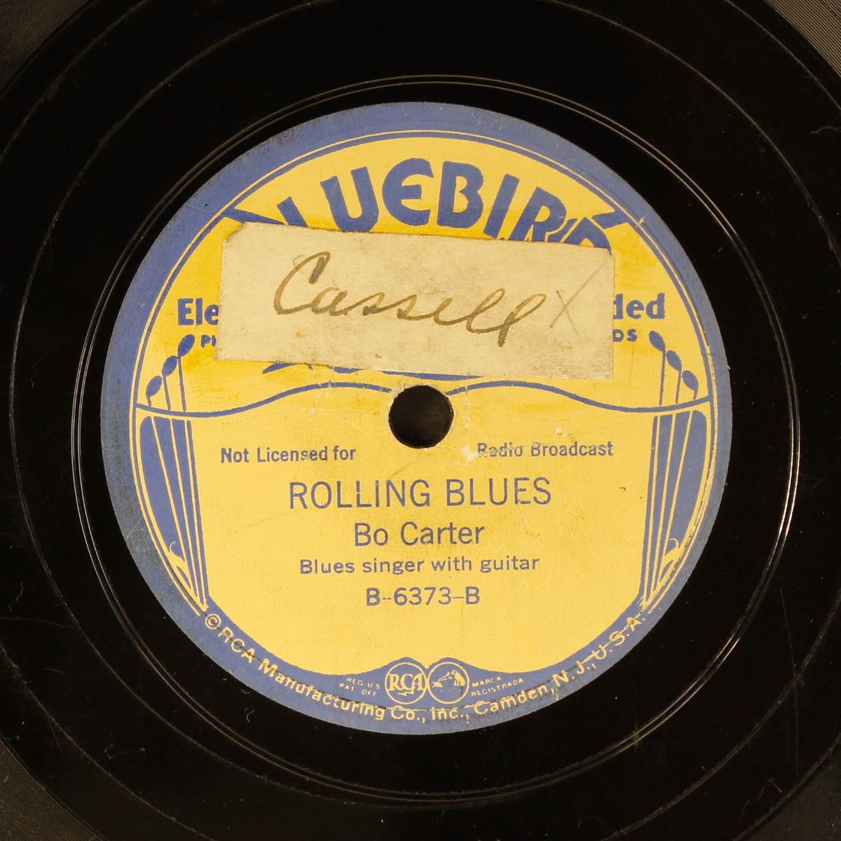 ain't nobody got it / rolling blues by BO CARTER