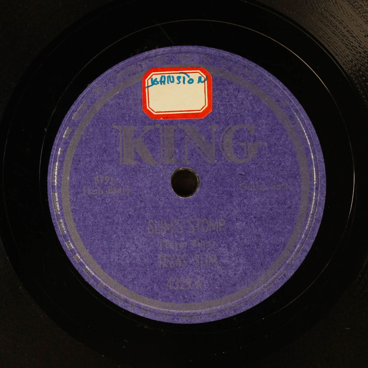 slim's stomp / heart trouble blues by TEXAS SLIM