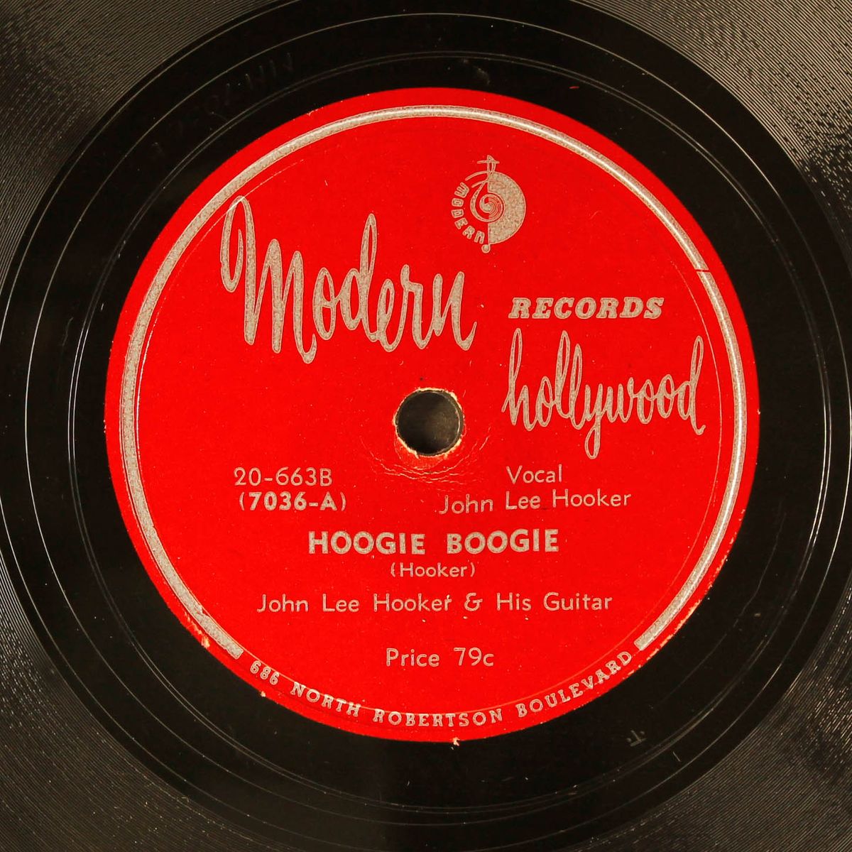 hobo blues / hoogie boogie by JOHN LEE HOOKER