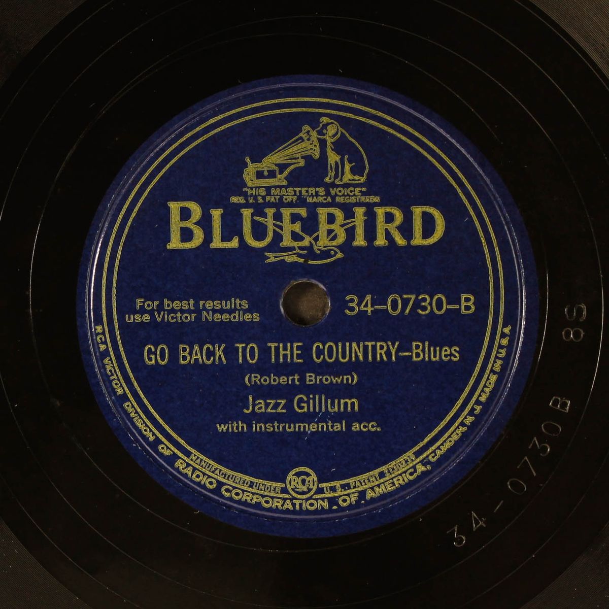 five feet four / go back to the country by JAZZ GILLUM