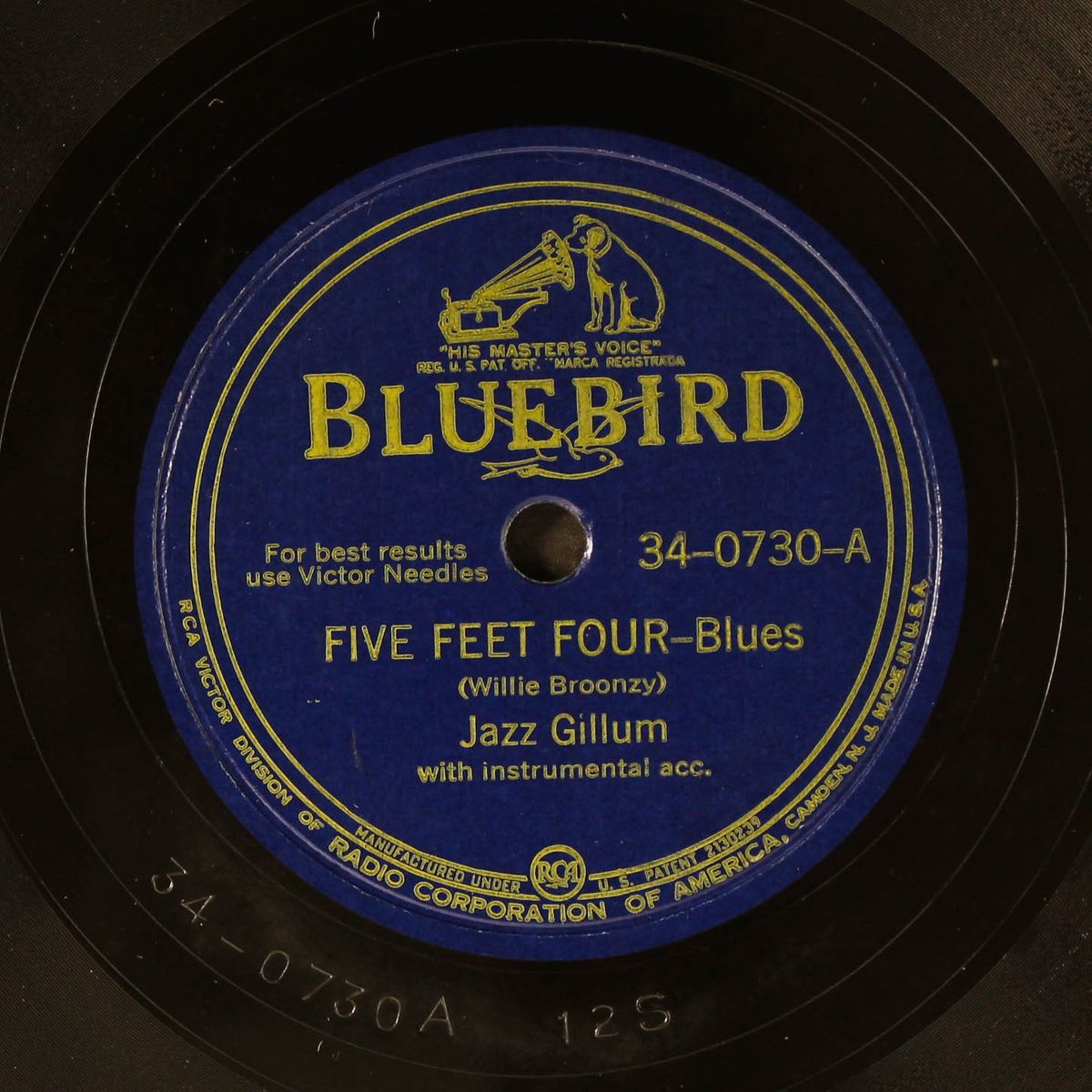 five feet four / go back to the country by JAZZ GILLUM