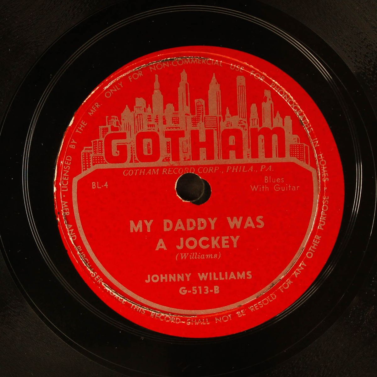 little boy blue / my daddy was a jockey by JOHNNY WILLIAMS