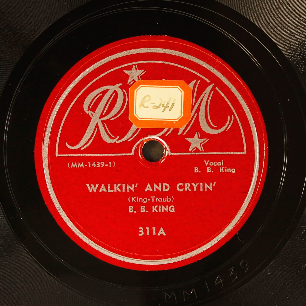 walkin' and cryin' / the other night blues by B.B. KING