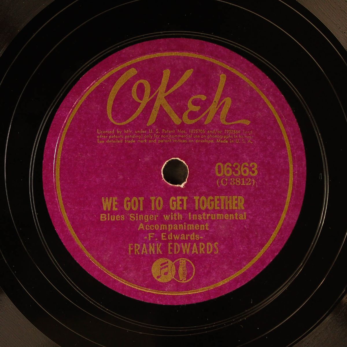 terraplane blues / we got to get together by FRANK EDWARDS