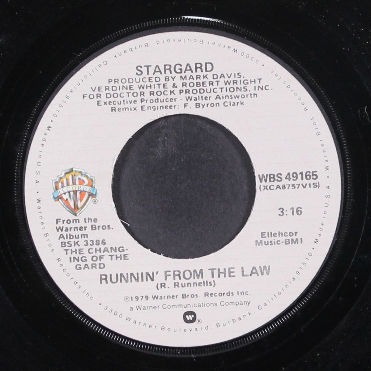 runnin' from the law by STARGARD