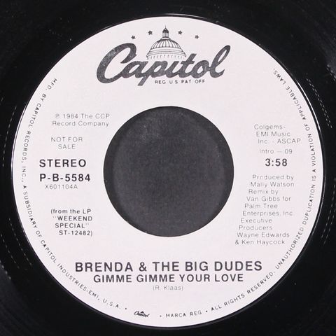 BRENDA & BIG DUDES