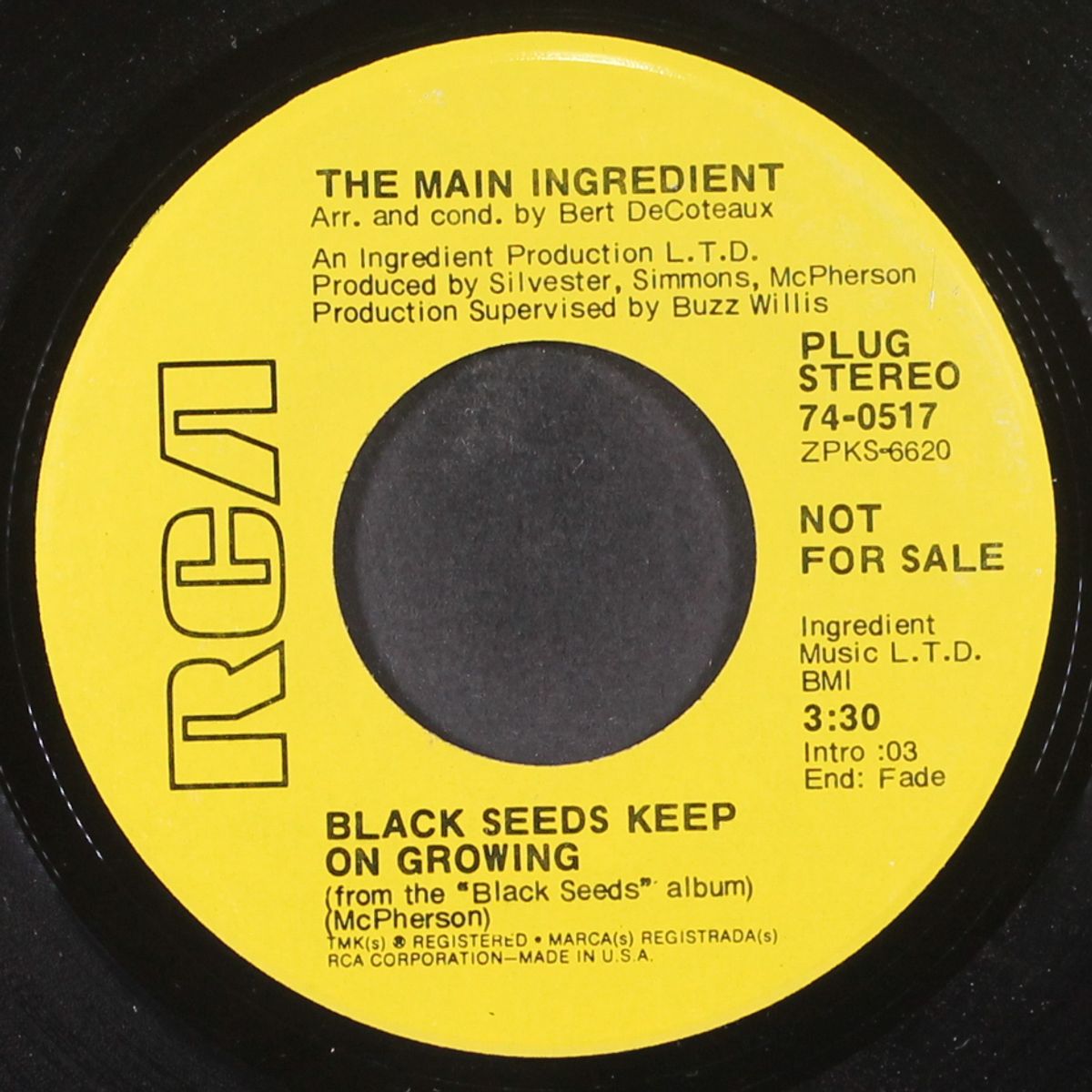 black seeds keep on growing by MAIN INGREDIENT