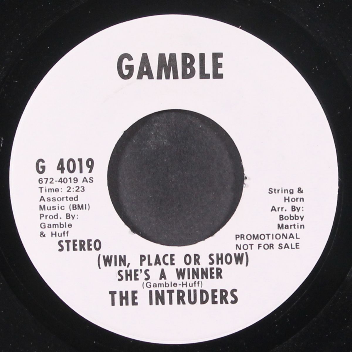 she's a winner by INTRUDERS