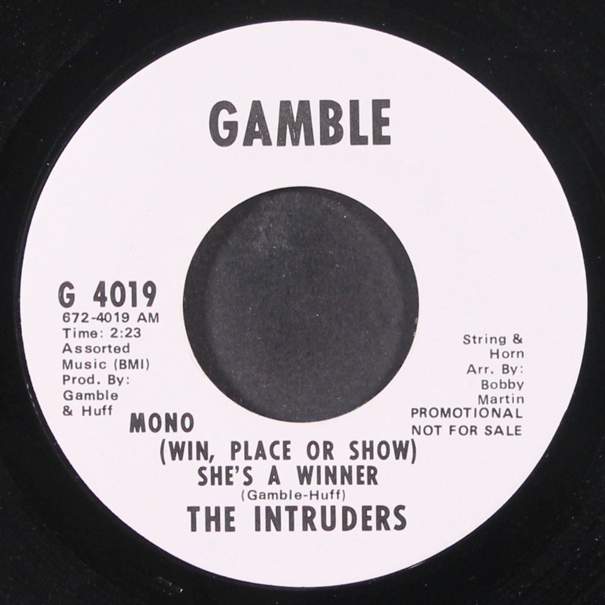 she's a winner by INTRUDERS