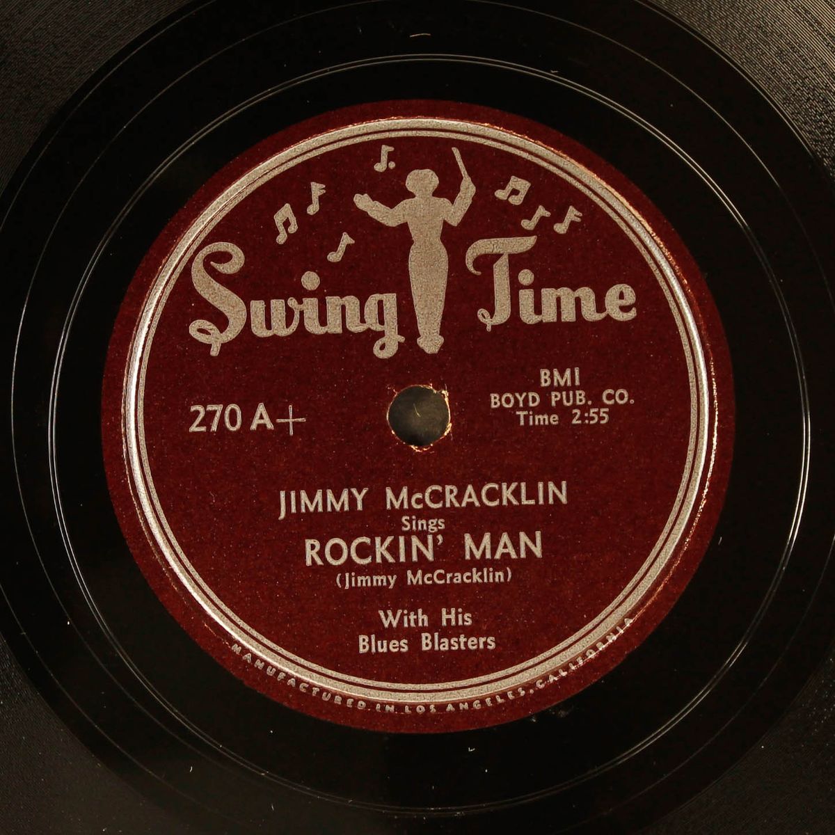 rockin' man / i am tired by JIMMY MCCRACKLIN