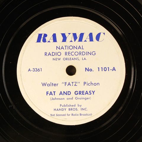 WALTER "FATS" PICHON