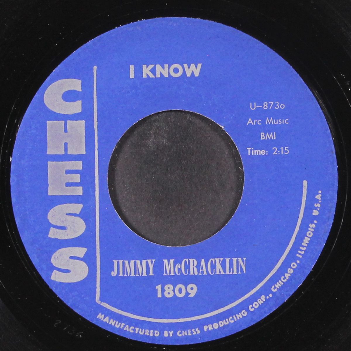 i know / later on by JIMMY MCCRACKLIN