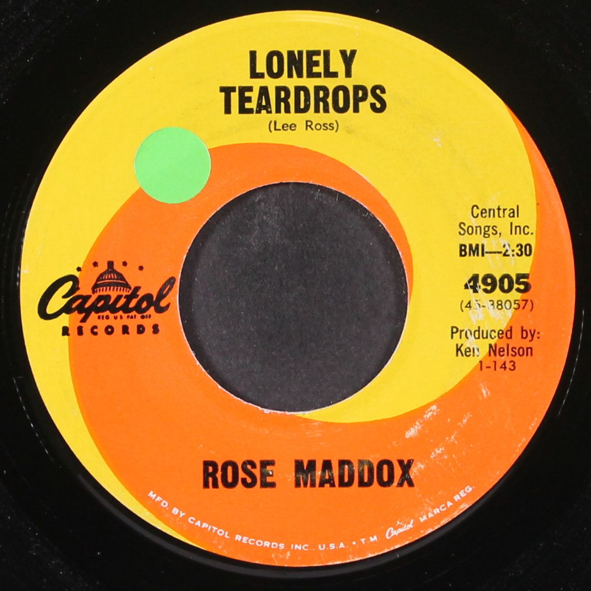 lonely teardrops by ROSE MADDOX