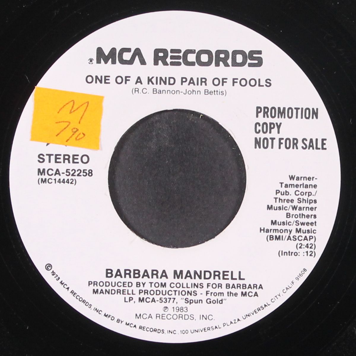 one of a kind pair of fools by BARBARA MANDRELL