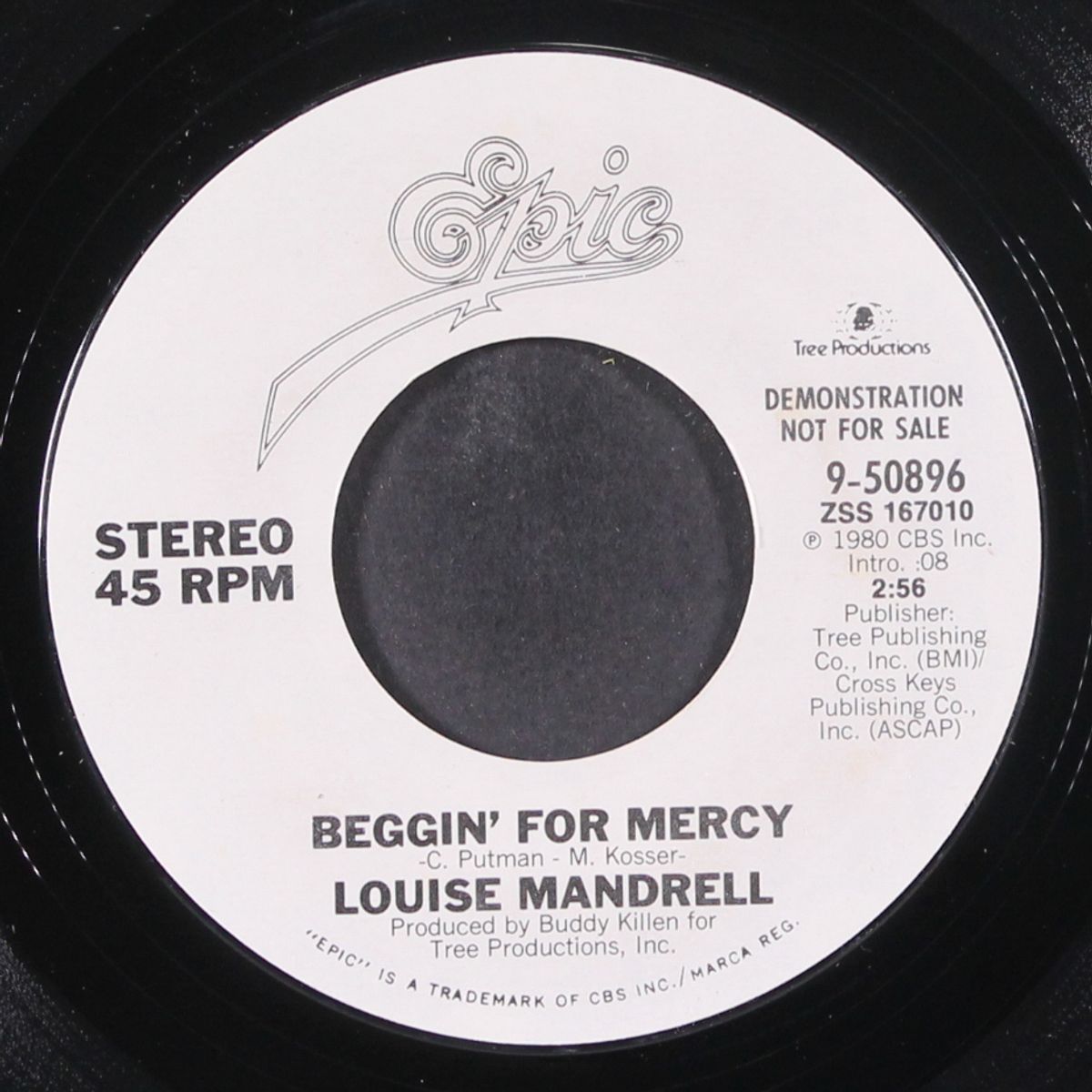 beggin' for mercy / same by LOUISE MANDRELL