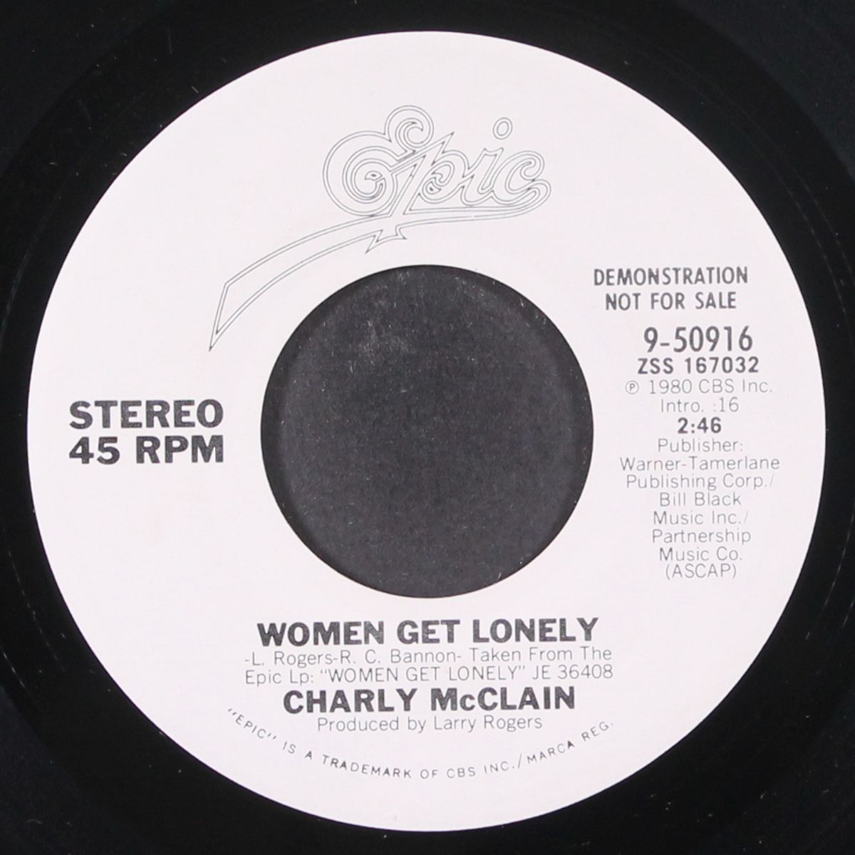 women get lonely / same by CHARLY MCCLAIN