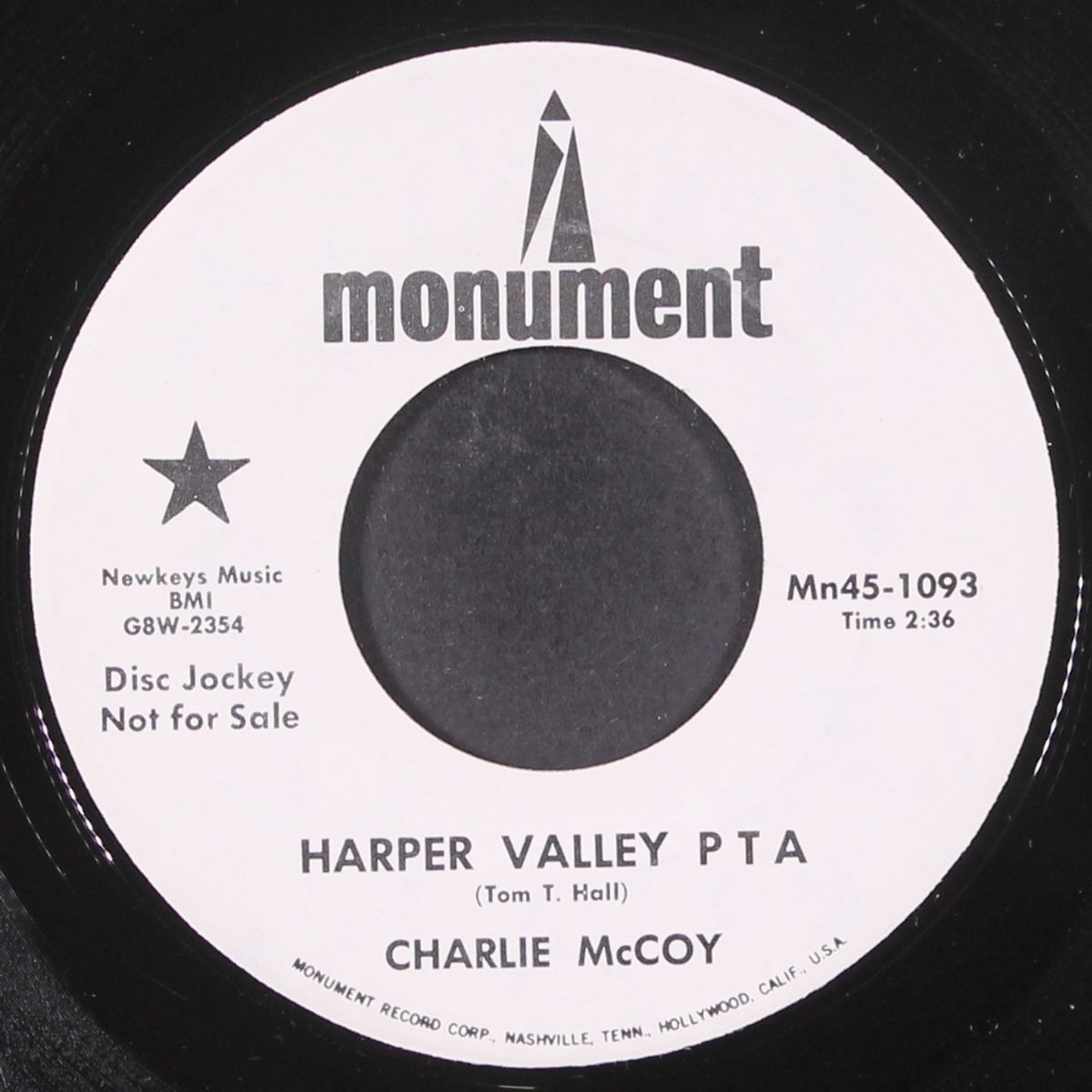 haper valley pta by CHARLIE MCCOY