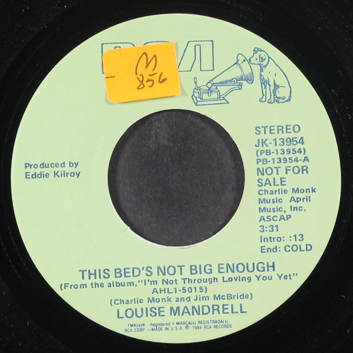 this bed's not big enough/same by LOUISE MANDRELL