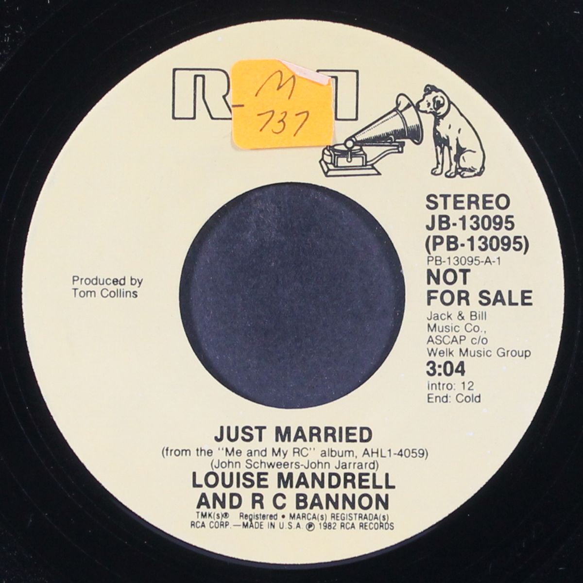 our wedding band by LOUISE MANDRELL & R C BANNON