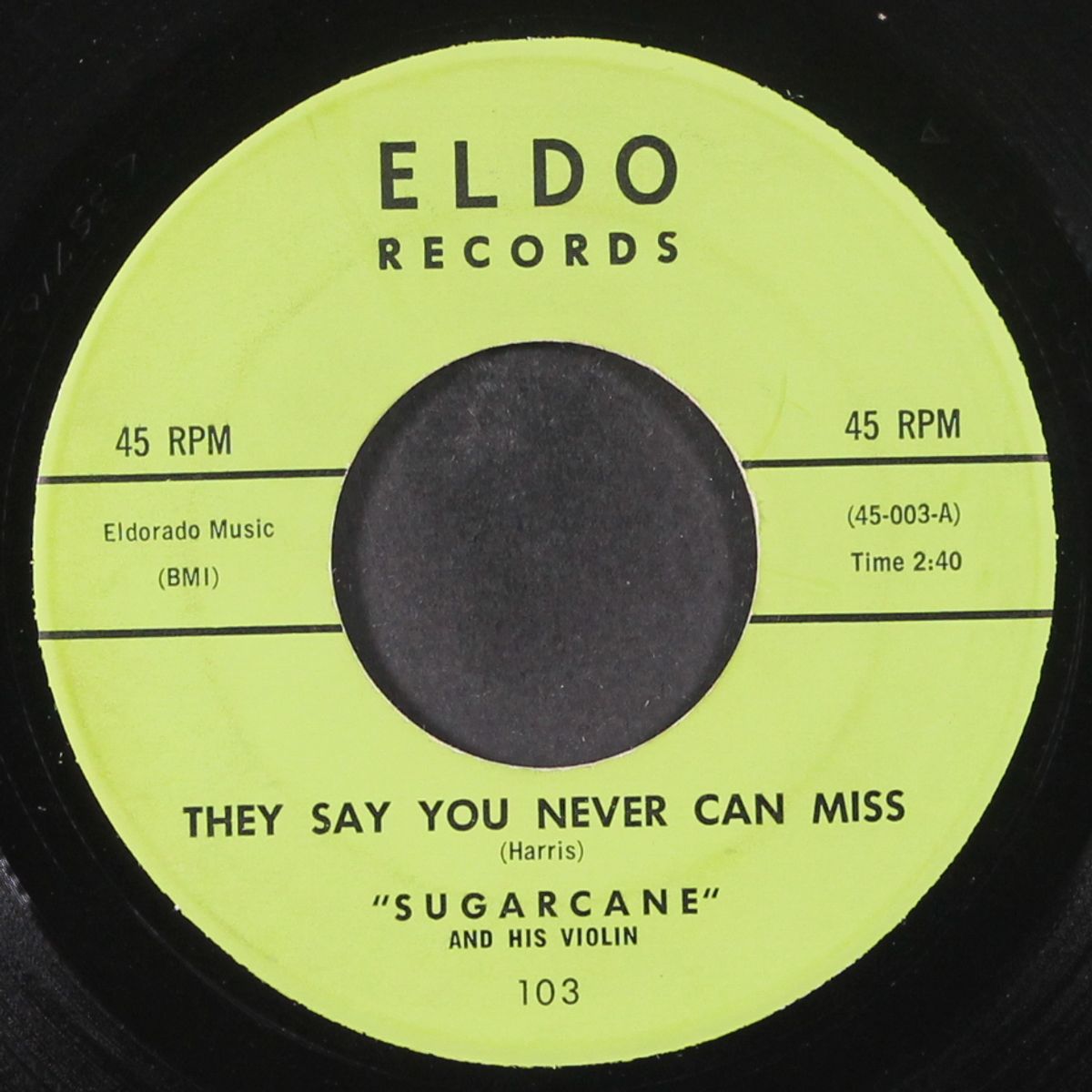elim stole my baby / they say you can never miss by SUGARCANE HARRIS