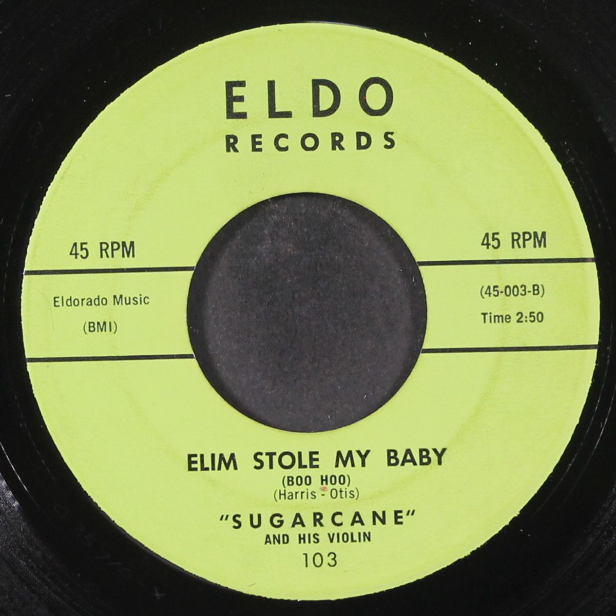 elim stole my baby / they say you can never miss by SUGARCANE HARRIS