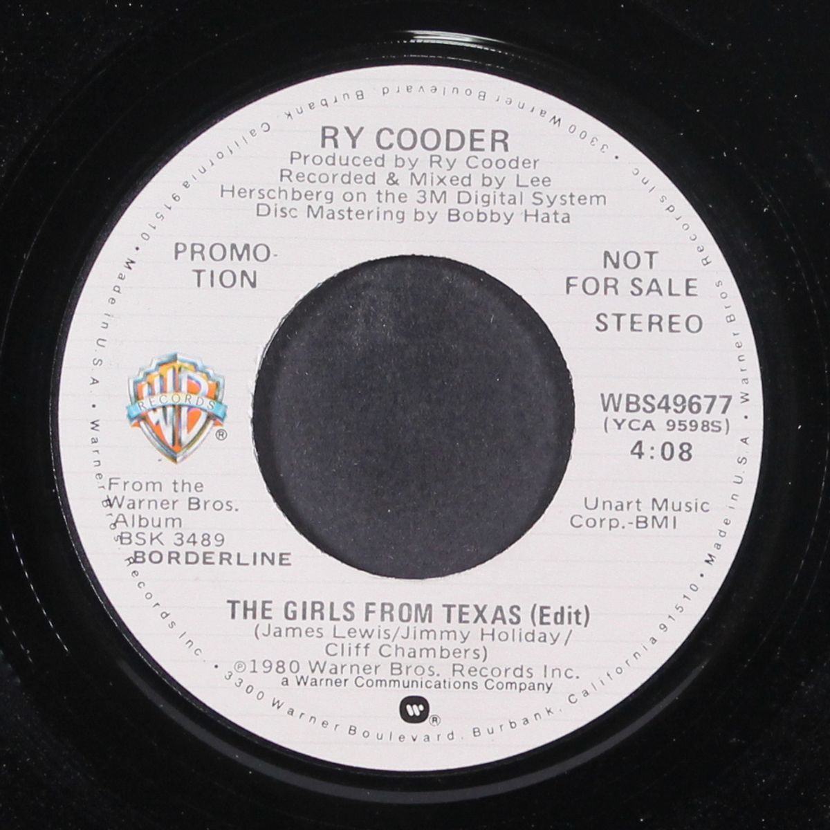 the girls from texas (edit) / mono by RY COODER