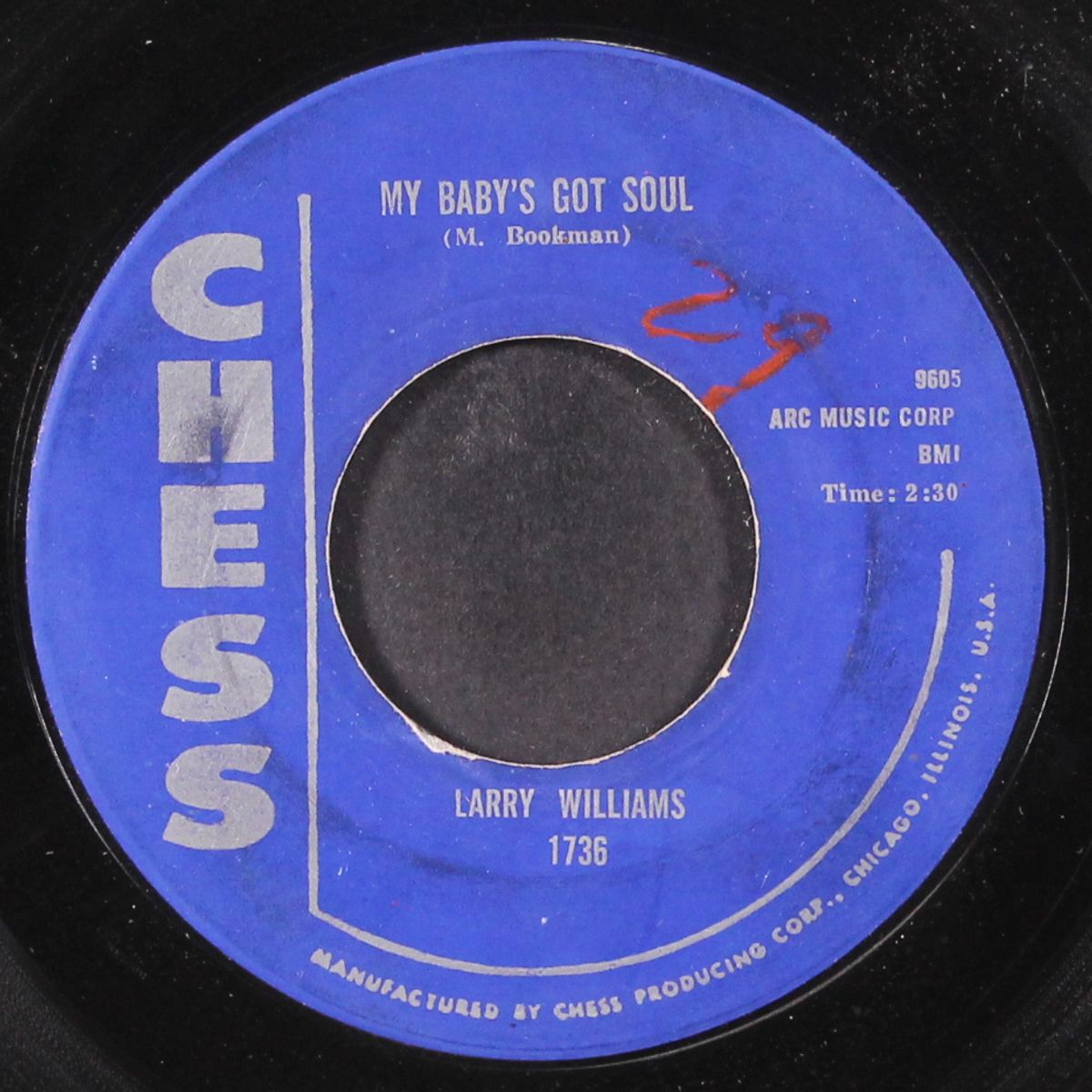 my baby's got soul / everyday i wonder by LARRY WILLIAMS