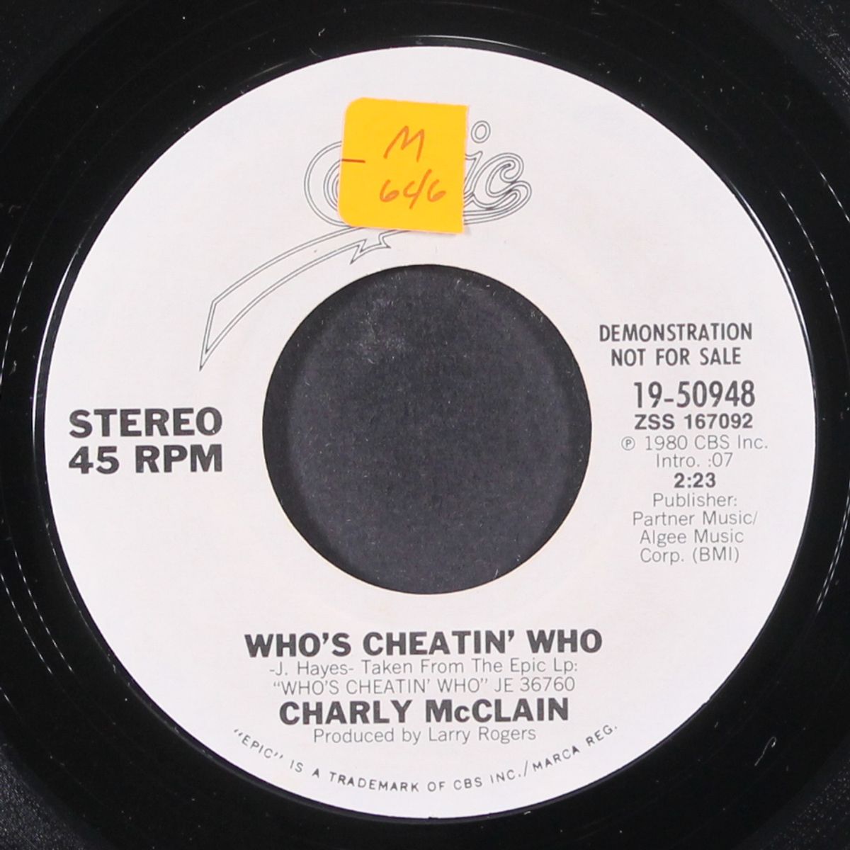 who's cheatin' who by CHARLY MCCLAIN