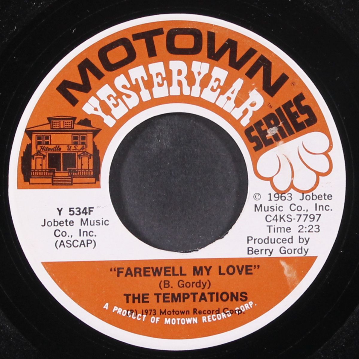 girl (why you wanna make me blue) / farewell my love by TEMPTATIONS