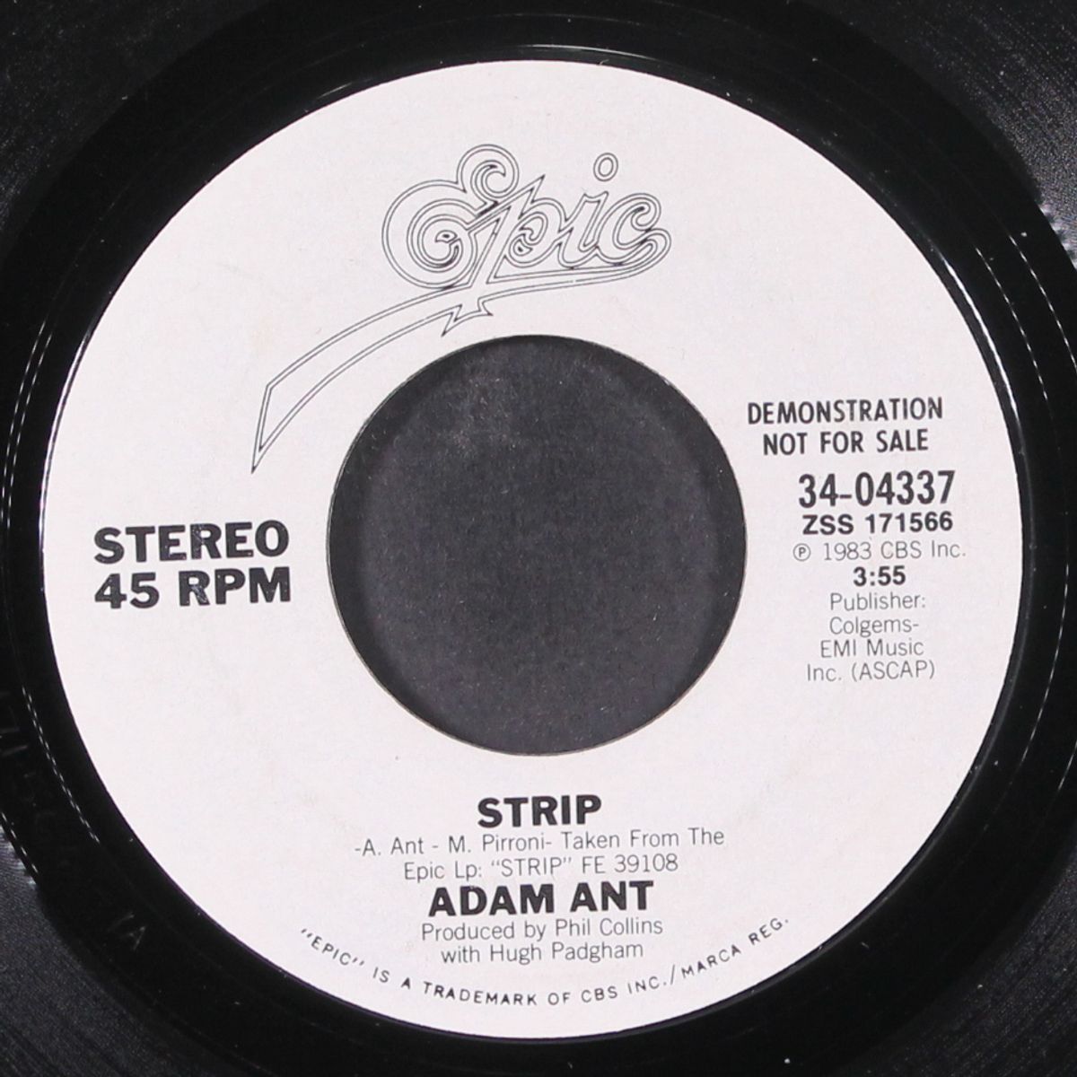 strip / same by ADAM ANT