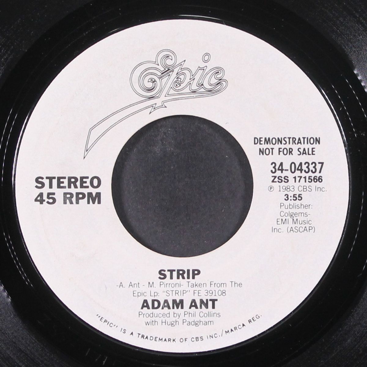 strip / same by ADAM ANT