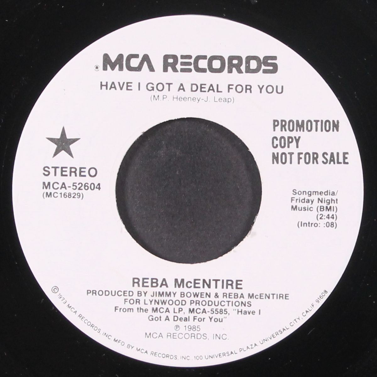 have i got a deal for you / same by REBA MCENTIRE