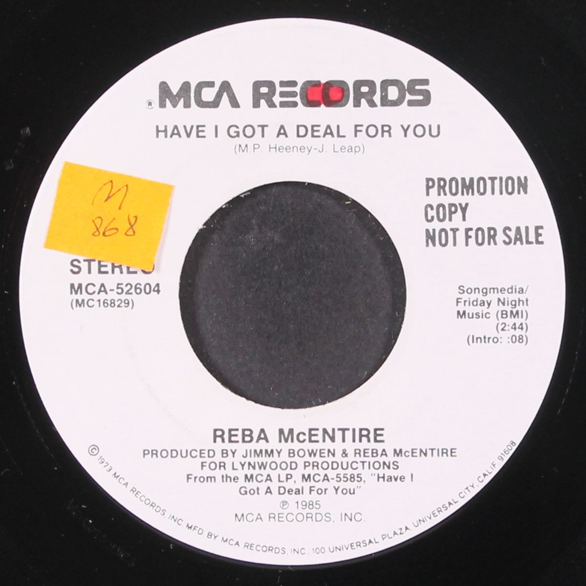 have i got a deal for you / same by REBA MCENTIRE
