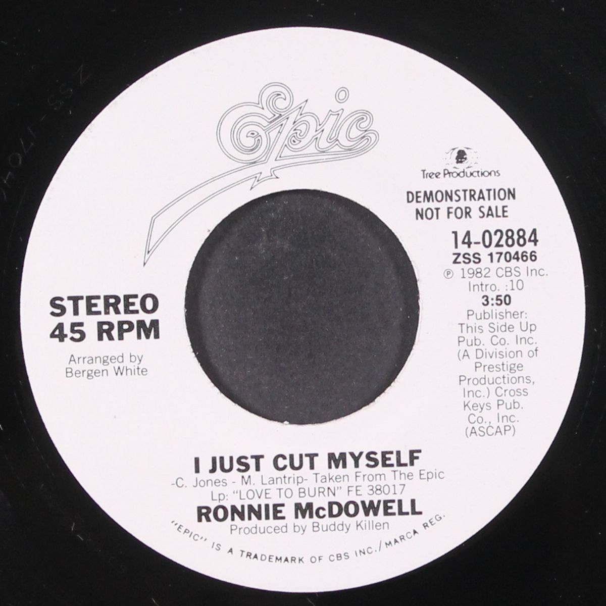 i just cut myself / same by RONNIE MCDOWELL