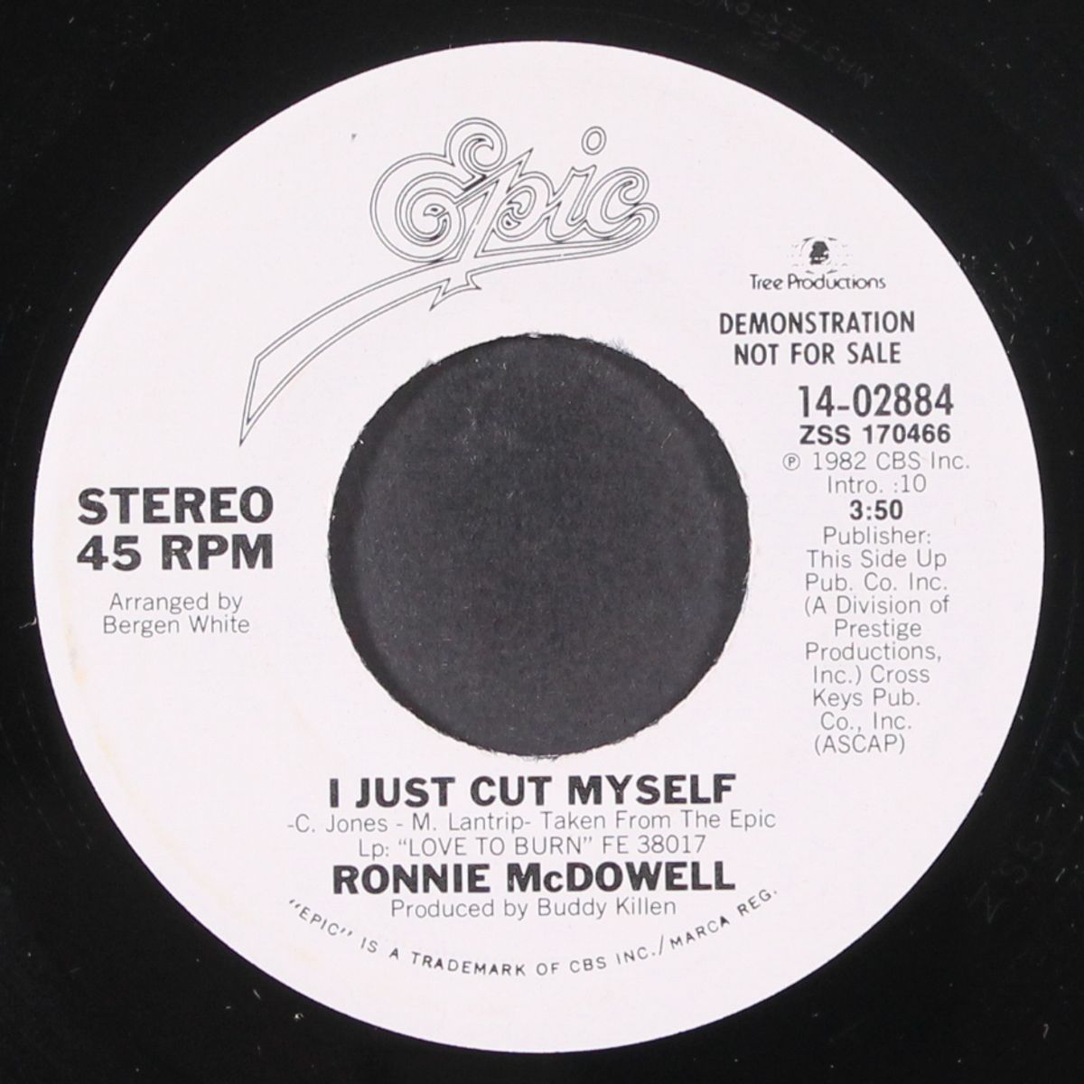 i just cut myself / same by RONNIE MCDOWELL