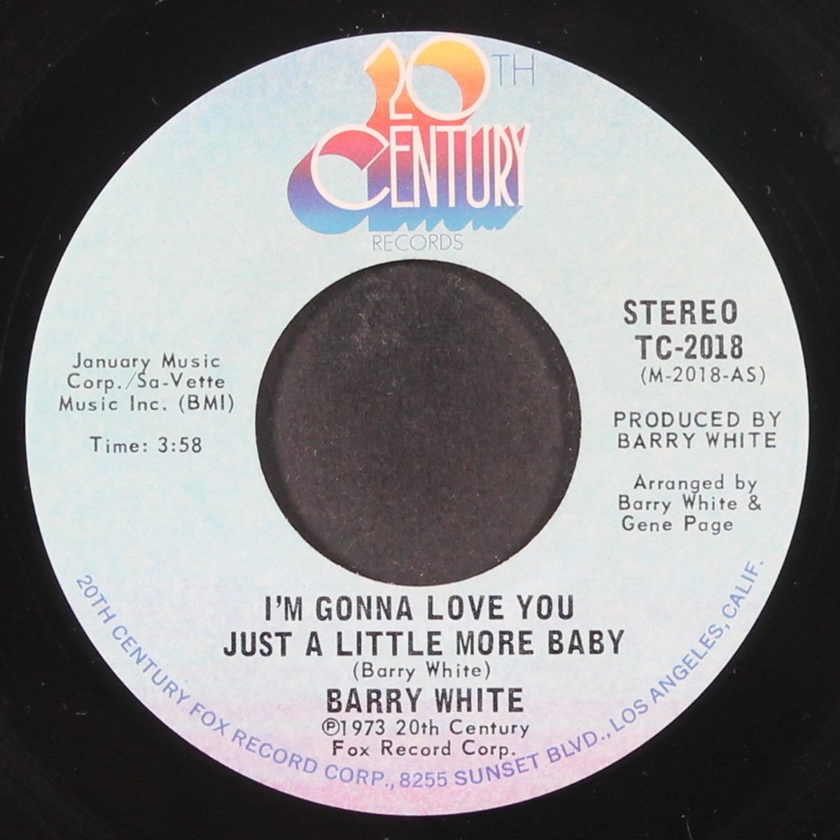 i'm gonna love you just a little more baby / just a little more baby by BARRY WHITE