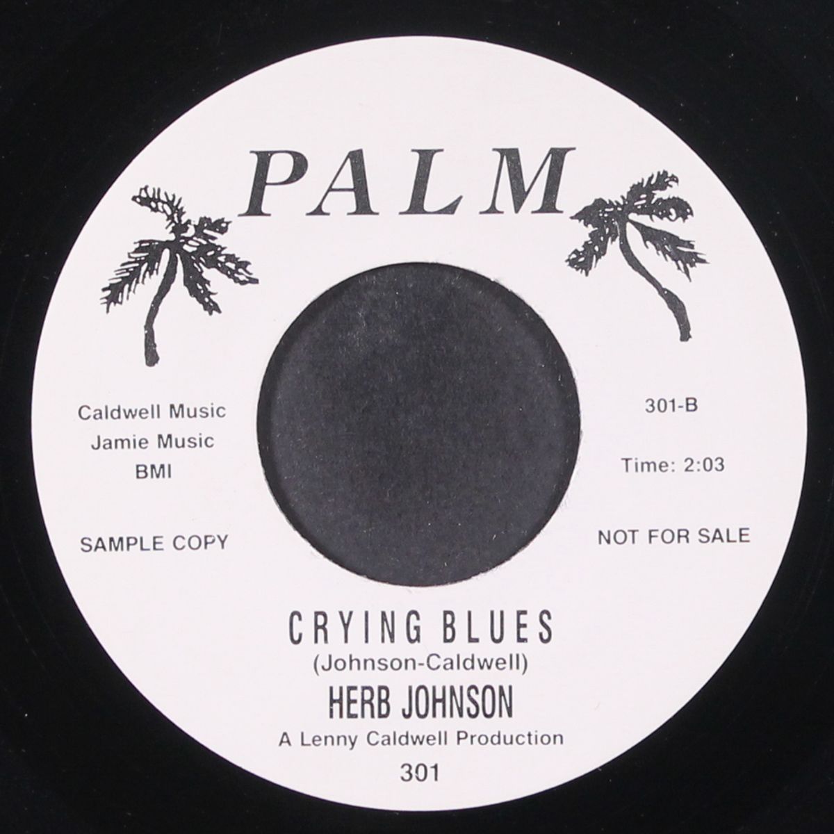 crying blues / help by HERB JOHNSON