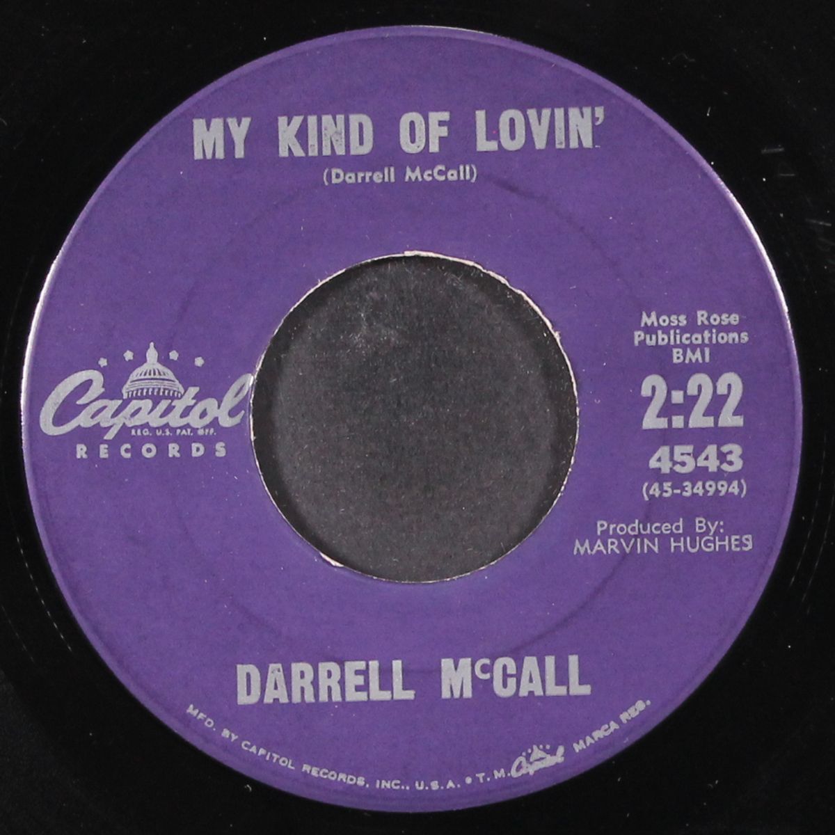 beyond imagination / my kind of lovin' by DARRELL MCCALL