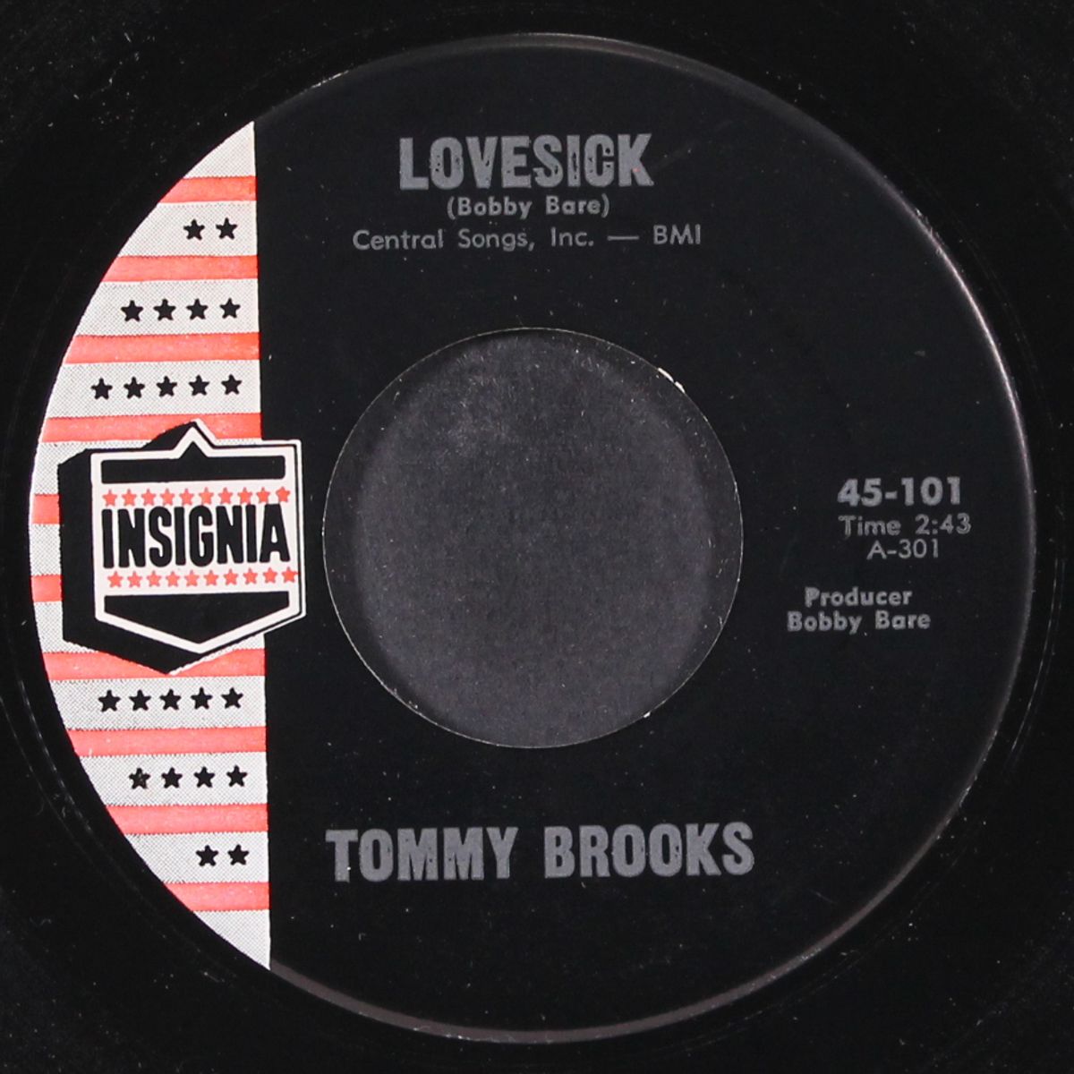 she called me baby / lovesick by TOMMY BROOKS
