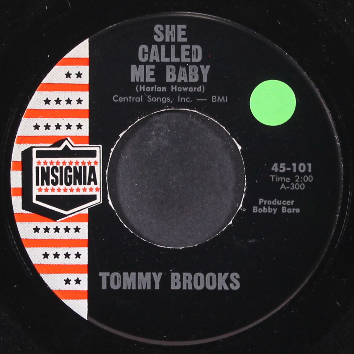 she called me baby / lovesick by TOMMY BROOKS
