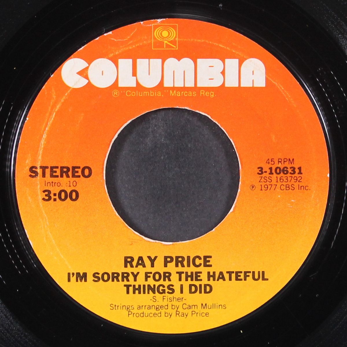 born to love me / i'm sorry for the hateful things i did by RAY PRICE