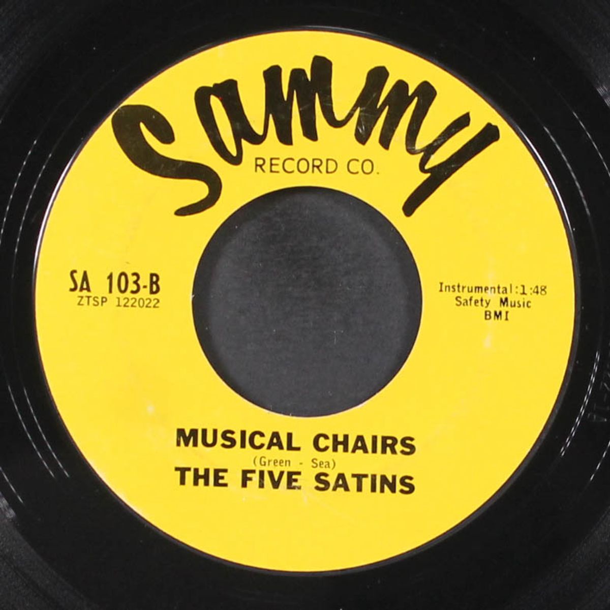 no one knows / musical chairs by FIVE SATINS